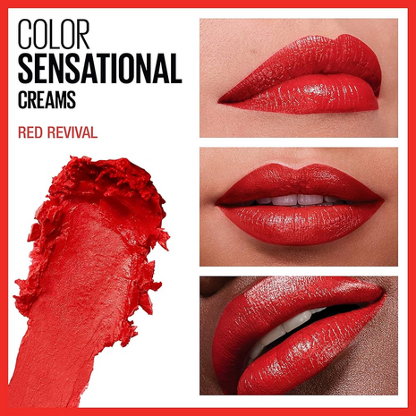 Maybelline Color Sensational Lipcolor - 645 Red Revival 