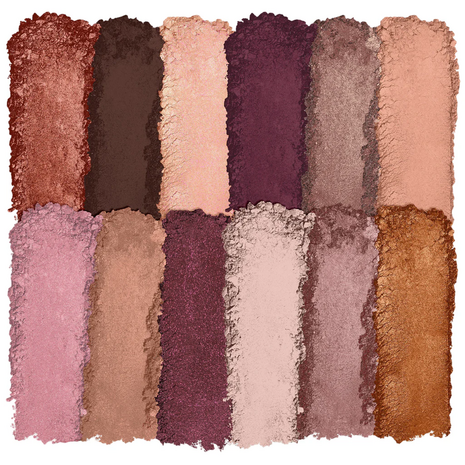 L.A. Colors 12 Color Eyeshadow Palette - C69011 Unveiled