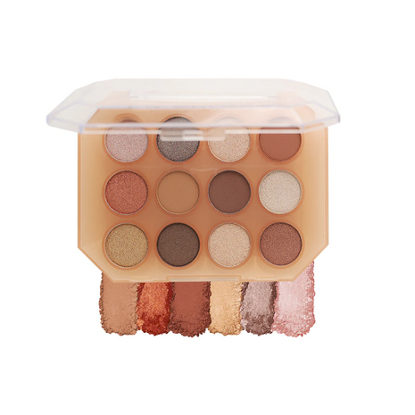 L.A. Colors 12 Color Eyeshadow Palette - C69012 Surreal