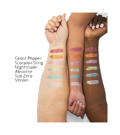 BH Cosmetics - Poison Shock Liquid Eyeshadow - Ghost Pepper