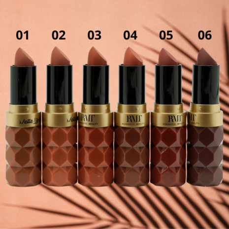 Romantic Beauty - Prism Matte Lipstick - 02 Naked