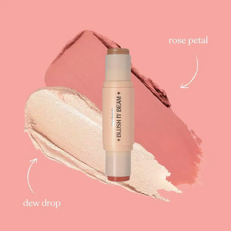 Kara Beauty - Blush N' Beam - Highlighter & Blush Stick - Dew Drop