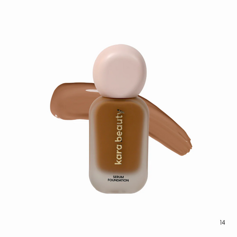 Kara Beauty - GNO - Serum Foundation - 14 Caramel Dusk