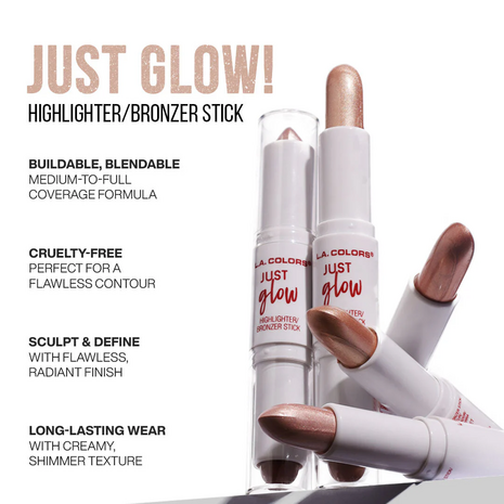 L.A. Colors - Just Glow - 595 Champagne Daze