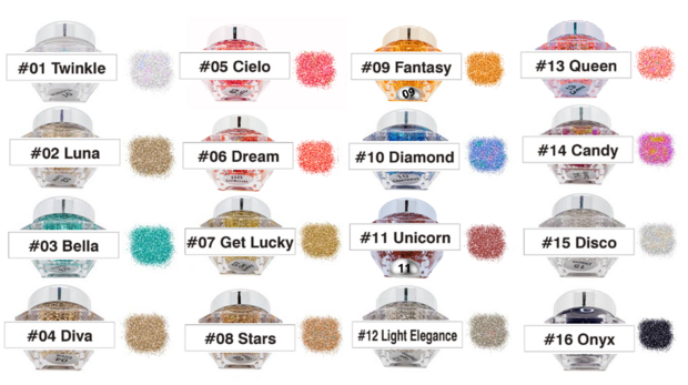 Simply Bella - Oh My Glitter - 16 Onyx