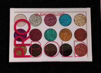Kleancolor Pro Bold Pressed Glitter Palette - ES1522 Flashy Kleancolor Pro Bold Pressed Glitter Palette - ES1522 Flashy