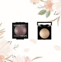 NYX Baked Eyeshadow - BSH28 Euphoria en NYX Baked Eyeshadow - BSH31 Chance NYX Baked Eyeshadow - BSH28 Euphoria en NYX Baked Eyeshadow - BSH31 Chance