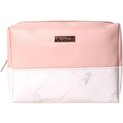 Beauty Creations Make-up Tasje - Roze Marble Print - Luxe Toilettas & Etui Organizer - MB02 - (250g)