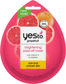 Yes To Grapefruit - Brightening Peel-Off Mask - VEGAN - Doffe en Oneffen huid - Gezichtsverzorging - Gezichtsmasker - 1 Single Use Face Mask - 10 ml