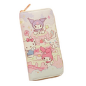 Portemonnee – Party Time - Rits Portemonnee - Compacte Portemonnee - Geïnspireerd op Hello Kitty – Niet-officieel – Kawaii Stijl