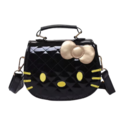 Crossbody Tas - BLACK - Crossbody Bag - Handtas - Geïnspireerd op Hello Kitty – Niet-officieel – Kawaii Stijl