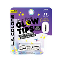 LA Colors - Glow Tips - 076 - Lovely Bones - Fashion Nails - Kunstnagels - Nageltips - Set