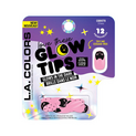 LA Colors - Glow Tips - 078 - 9 Lives - Fashion Nails - Kunstnagels - Nageltips - Set