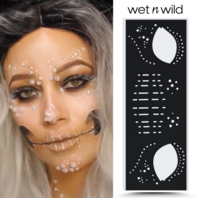 Wet 'n Wild - Fantasy Makers - Face and Body Stencil - 13035 Skeleton Queen - Schminksjablonen - Schmink & Accessoires - 12 g Wet 'n Wild - Fantasy Makers - Face and Body Stencil - 13035 Skeleton Queen - Schminksjablonen - Schmink & Accessoires - 12 g