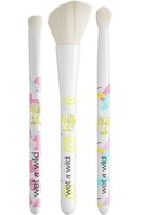 Wet 'n Wild - Saved By The Bell - Makeup Brush Set - VEGAN - Kwasten Set - 3 Stuks - Limited Edition - 30 g Wet 'n Wild - Saved By The Bell - Makeup Brush Set - VEGAN - Kwasten Set - 3 Stuks - Limited Edition - 30 g
