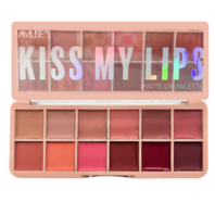 Amuse - Kiss My Lips - Matte - Lip Palette - Lipstick Palette - Lippenstift - 12 kleuren - 11 g Amuse - Kiss My Lips - Matte - Lip Palette - Lipstick Palette - Lippenstift - 12 kleuren - 11 g