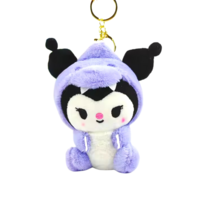 Tashanger - Mini Knuffel - Dinosaurus Pyjama - Sleutelhanger - Dames Accessoires - Geïnspireerd op Hello Kitty – Niet-officieel – Kawaii Stijl Tashanger - Mini Knuffel - Dinosaurus Pyjama - Sleutelhanger - Dames Accessoires - Geïnspireerd op Hello Kitty – Niet-officieel – Kawaii Stijl