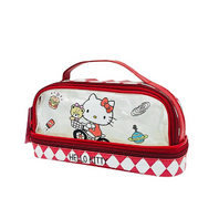 Tekenetui - Etui - Middelbare School - Pennen en Potloden - Met verschillende vakken - Geïnspireerd op Hello Kitty – Niet-officieel – Kawaii Stijl - Rood Tekenetui - Etui - Middelbare School - Pennen en Potloden - Met verschillende vakken - Geïnspireerd op Hello Kitty – Niet-officieel – Kawaii Stijl - Rood