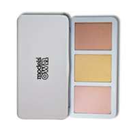 Models Own - Cheek Glaze Highlighter Palette - 01 - Cheat Day - Inclusief Spiegel - Highlighterpoeder - 22 g Models Own - Cheek Glaze Highlighter Palette - 01 - Cheat Day - Inclusief Spiegel - Highlighterpoeder - 22 g