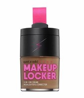 Wet 'n Wild - Makeup Locker 3-in-1 Sheer BB Cream, Highlighter & Corrector - 178A Deep - 30 ml Wet 'n Wild - Makeup Locker 3-in-1 Sheer BB Cream, Highlighter & Corrector - 178A Deep - 30 ml