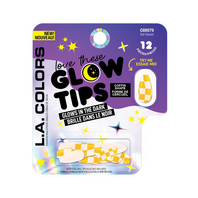 LA Colors - Glow Tips - 079 - Fun House - Fashion Nails - Kunstnagels - Nageltips - Set