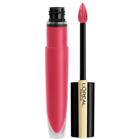 L'Oreal Paris - Rouge Signature - 438 - I Decide - Matte Lipstick - Roze - Vloeibare Lippenstift - 7 ml L'Oreal Paris - Rouge Signature - 438 - I Decide - Matte Lipstick - Roze - Vloeibare Lippenstift - 7 ml
