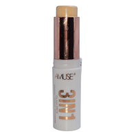 Amuse - 3IN1 Glam Stick - 02 Cool Beige - Foundation - Concealer - Spot Corrector - 10 g